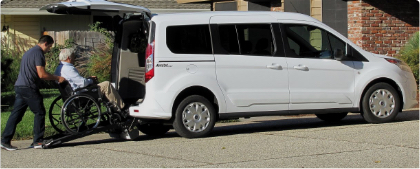 Ford Transit Connect with accessible opitions